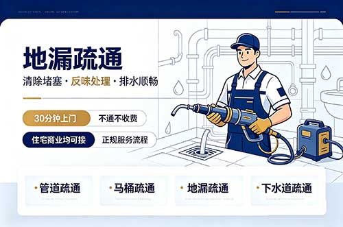 安阳地漏疏通